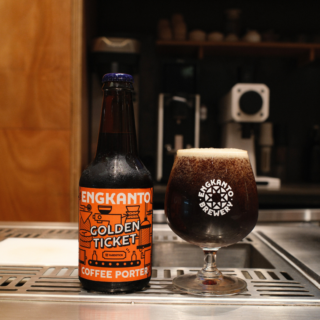 PRE ORDER! [DELIVERY WILL BE ON SEPTEMBER 30 onwards] Golden Ticket Coffee Porter