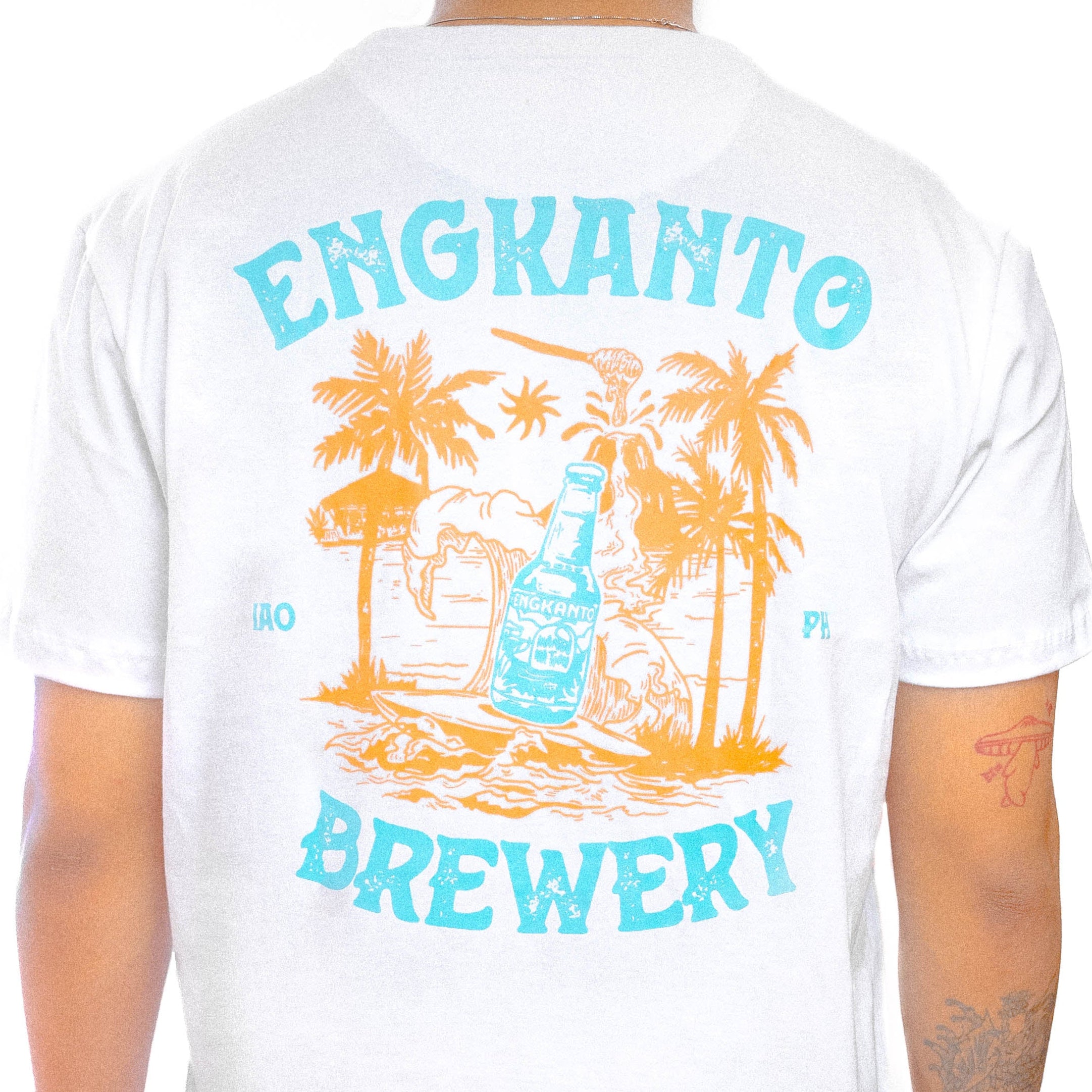 Engkanto Brewery x Bravo White Shirt