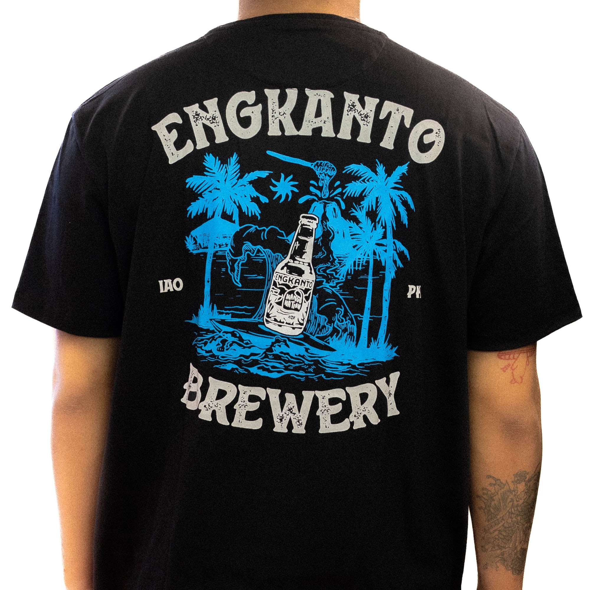 Engkanto Brewery x Bravo Black Shirt