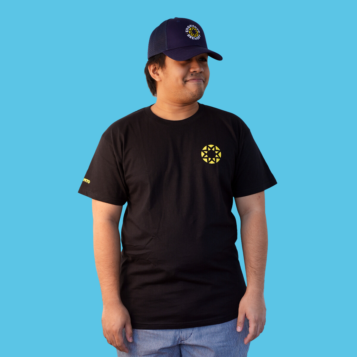 ENGKANTO MINIMALIST SHIRT BLACK