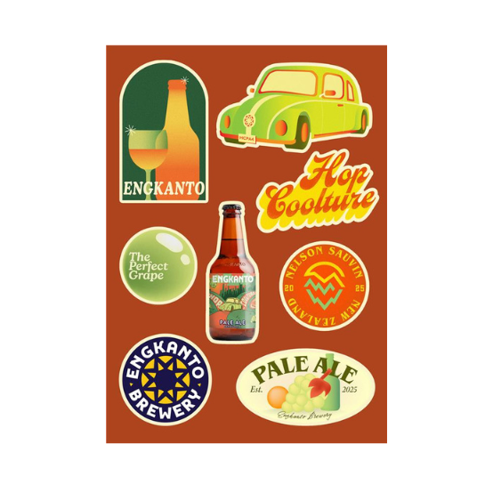 Hop Coolture Pale Ale No. 4 Sticker Pack