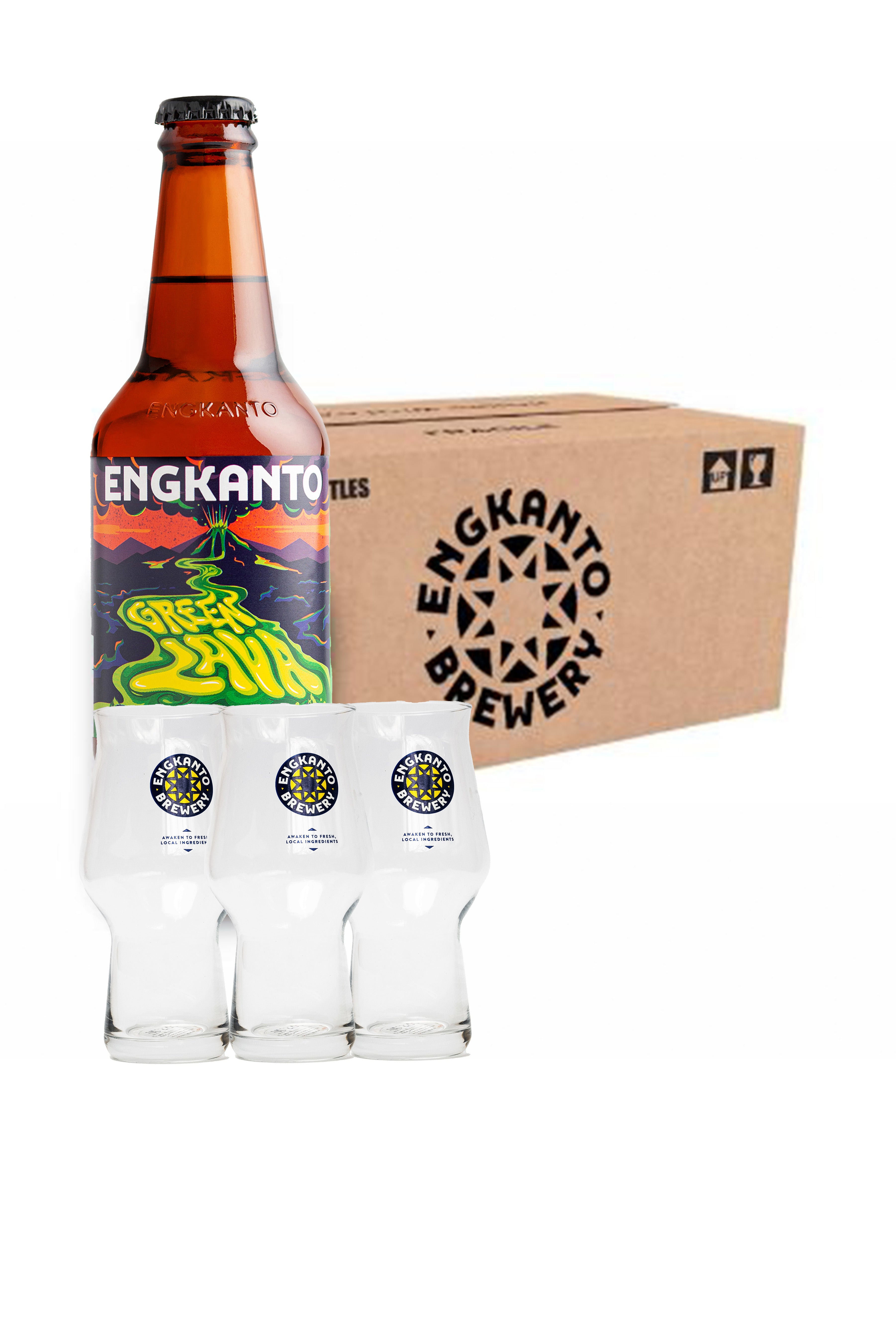 Engkanto Craft Beer 24-Pack Bundle with Rastal® Craftmaster Glasses