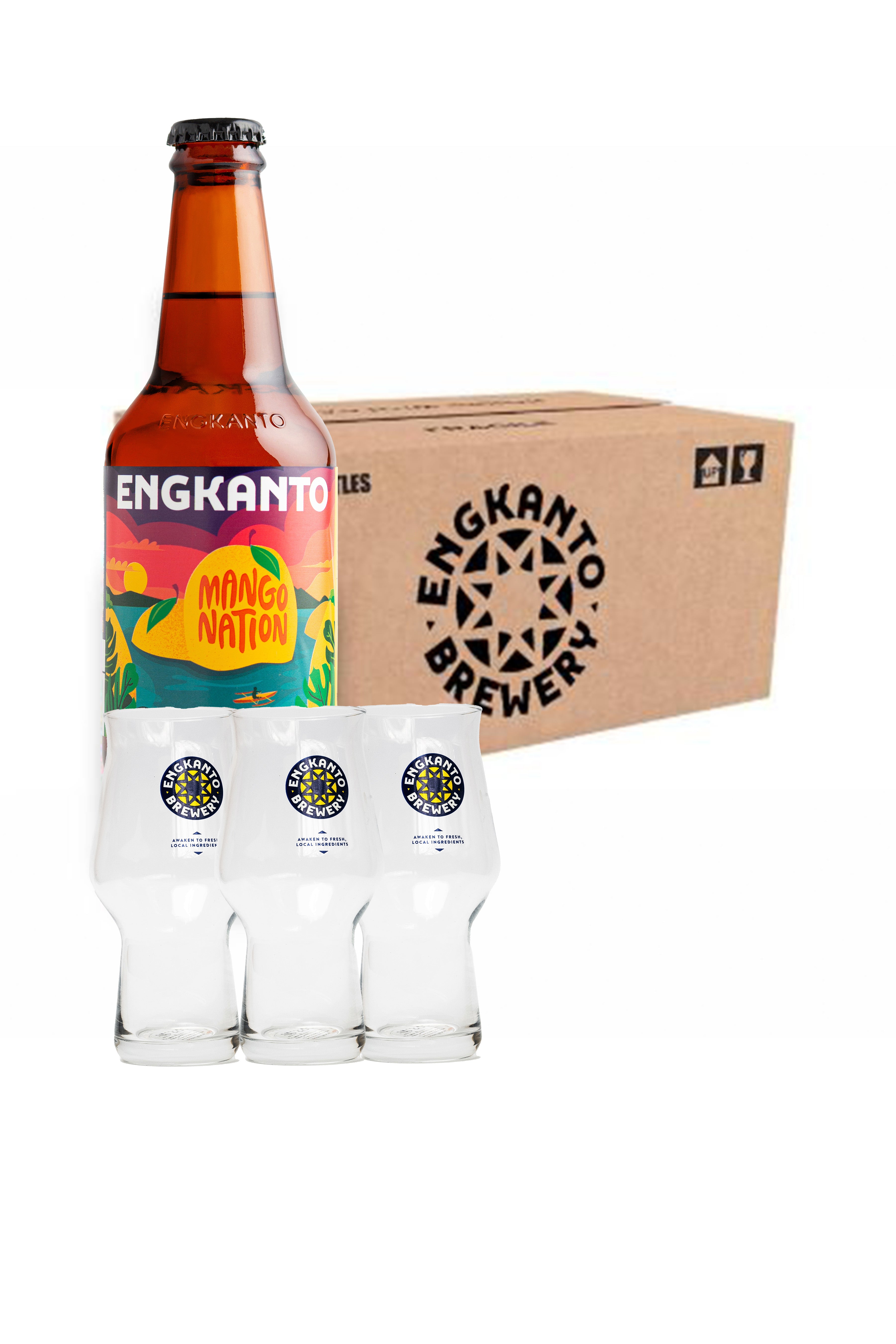 Engkanto Craft Beer 24-Pack Bundle with Rastal® Craftmaster Glasses